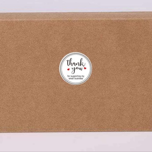 50 ct  are 2" Round Thank You Stickers Roll Labels|Used for Business - Picture 7 of 11